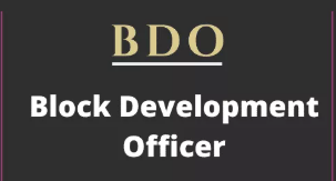 Block Development Officer (BDO)